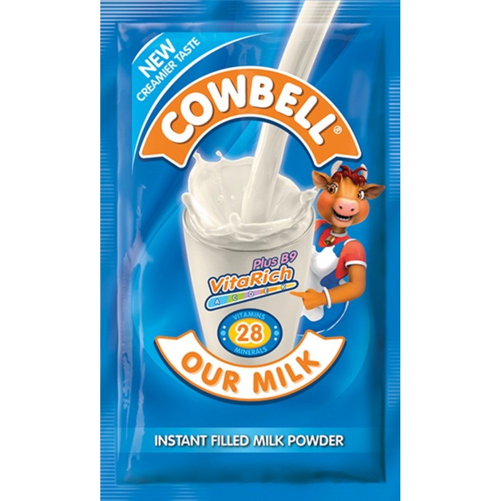 Download Cowbell Plain Powdered Milk - 26g (10 Sachets) - CEDISHOP