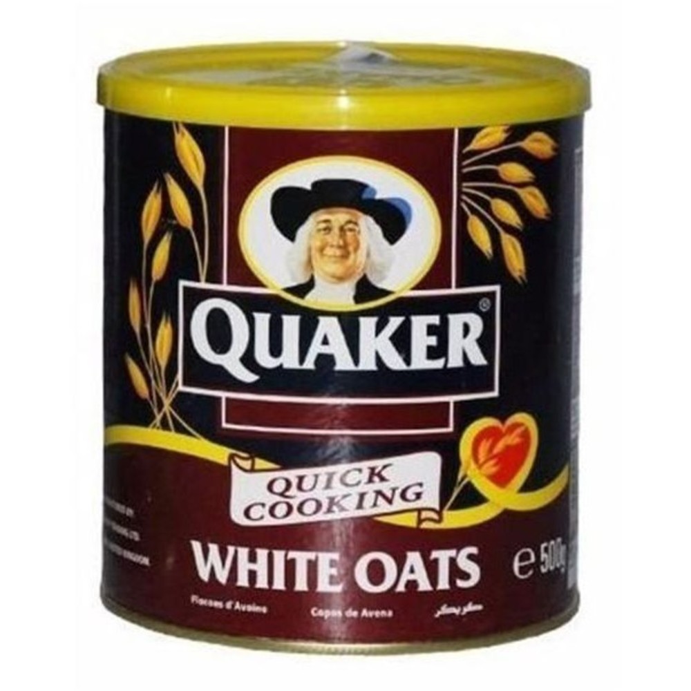 Quaker White Oats 500g - Tin - CEDISHOP